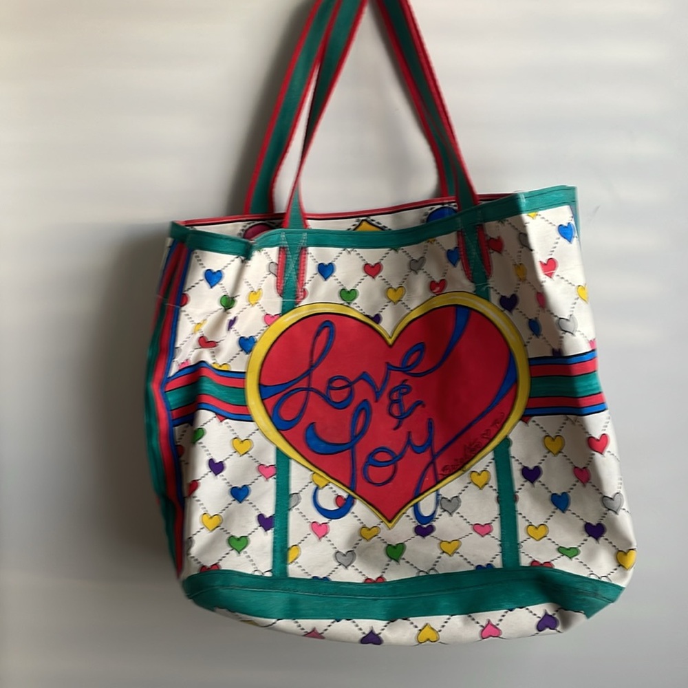 BRIGHTON Heart Joy Love Tote Bag